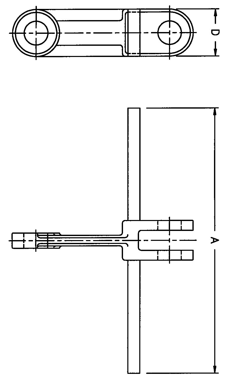 High Quality Durable Using Various 102 142STD Series Case Conveyor Chain