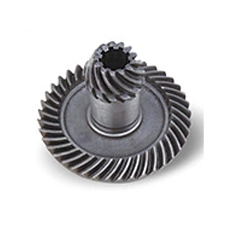China Manufactures Gear Custom Left Handed differential Wheel Pinion Set Splined Shaft Helical Miter Round Spiral Bevel Gears