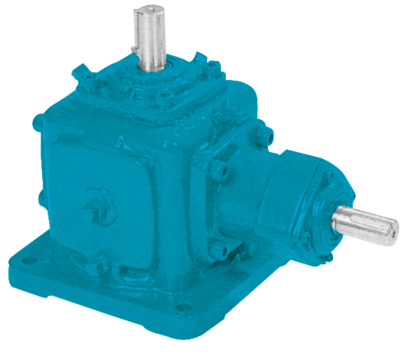 Right angle spiral bevel gearbox