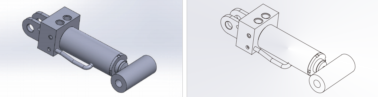 HCYY11112008 Good Quality Professional Factory 16kg Upper Leveling Hydraulic Cylinder for Aerial Work Vehicles