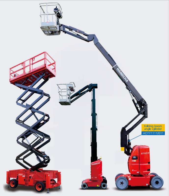 HCYY11112011 Good Quality Professional Factory 137kg Folding Boom Angle Hydraulic Cylinder for Aerial Work Vehicles