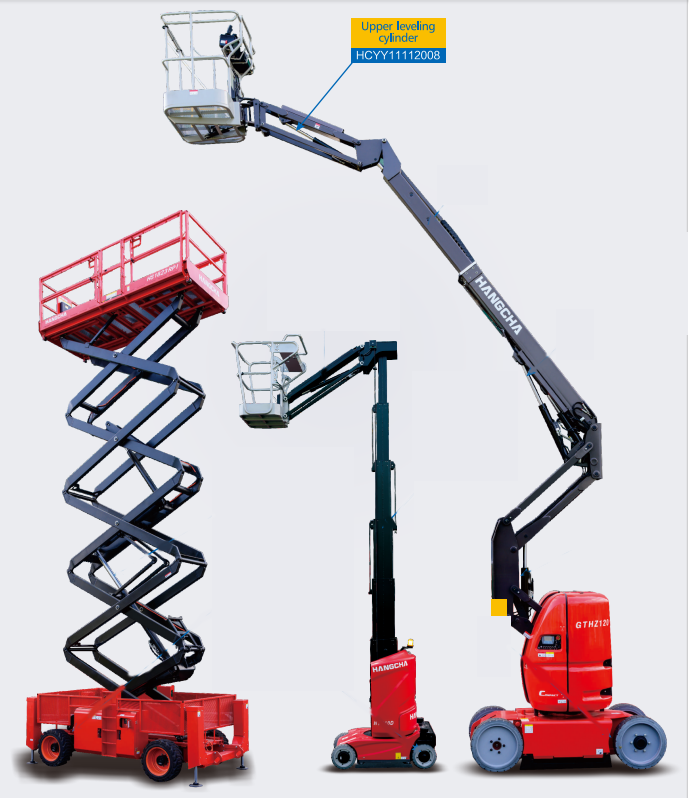 HCYY11112008 Good Quality Professional Factory 16kg Upper Leveling Hydraulic Cylinder for Aerial Work Vehicles