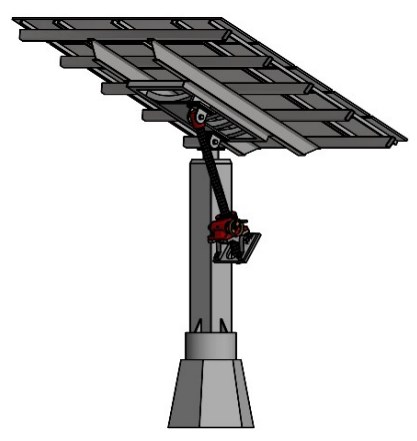 PG30-P4-F4-T-C-Y-500 Bronze Nut Low Gear Ratio Travelling Ball Nut Screw Jack for Automotive and Industry