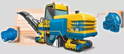 CTD Planetary Gearbox Wheel Drive Replacement of Brevini Riduttori CTD1020 CTD2051 CTD2100 CTD3150 CTD3200 CTD3300 CTD3500