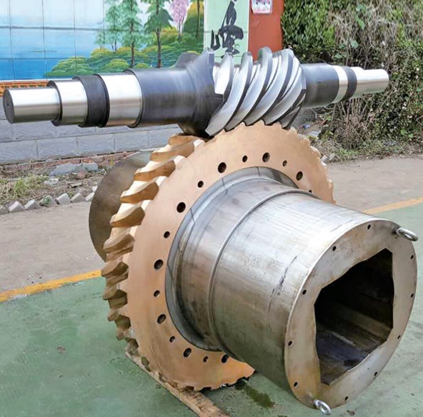 Special Double Enveloping Worm Gear Box Speed Reducer Gearbox for Steel Mill Plants