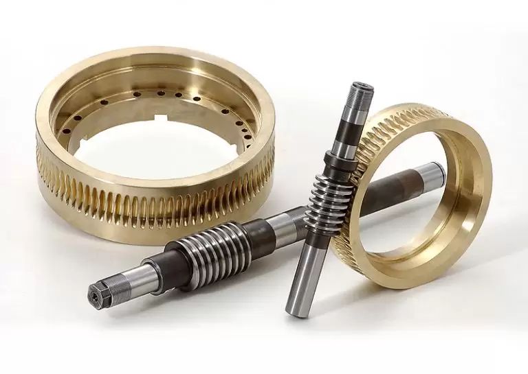 High Quality CNC Milling Miniature Micro Mini Bronze Worm Wheel Gear Aluminium Bronze Worm Gear