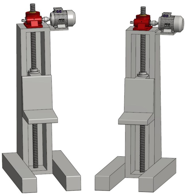 PG30-P4-F4-T-C-Y-500 Bronze Nut Low Gear Ratio Travelling Ball Nut Screw Jack for Automotive and Industry