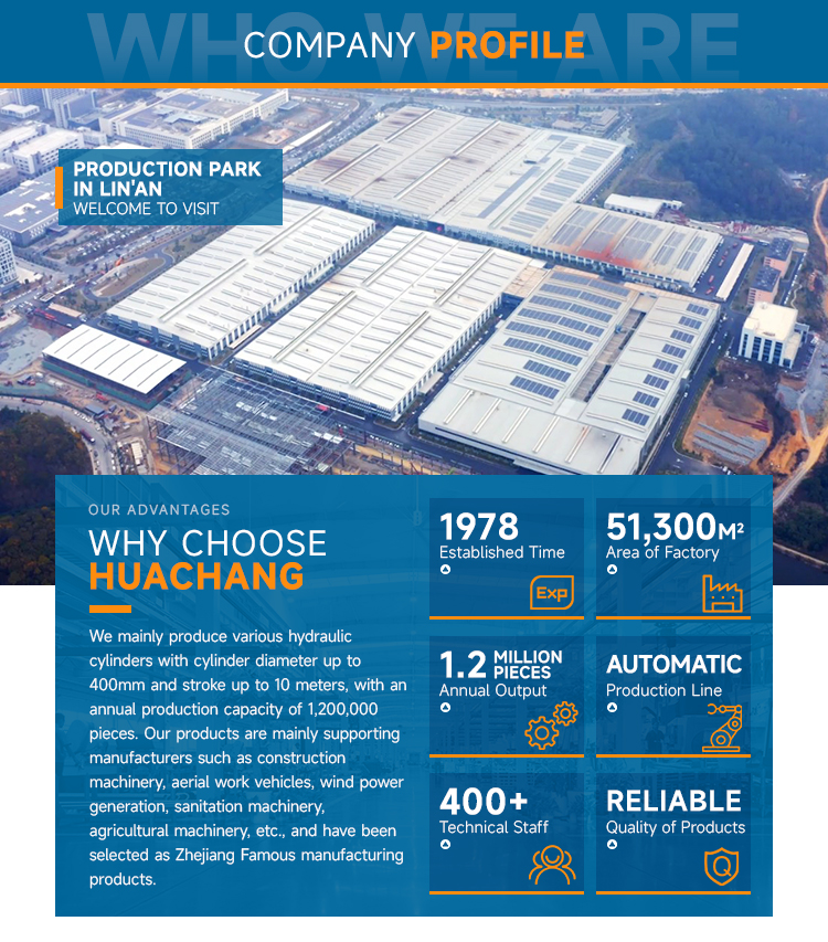 Professional Manufacturer Custom Hydraulic Lift Press Cylinders Hydraulic Cylinder Forklift Lift Cylinder for Dozer