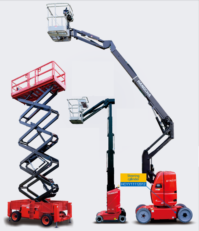 HCYY11112012 Good Quality Professional Factory 13kg Aerial Work Vehicles Steering Hydraulic Cylinder for Sale