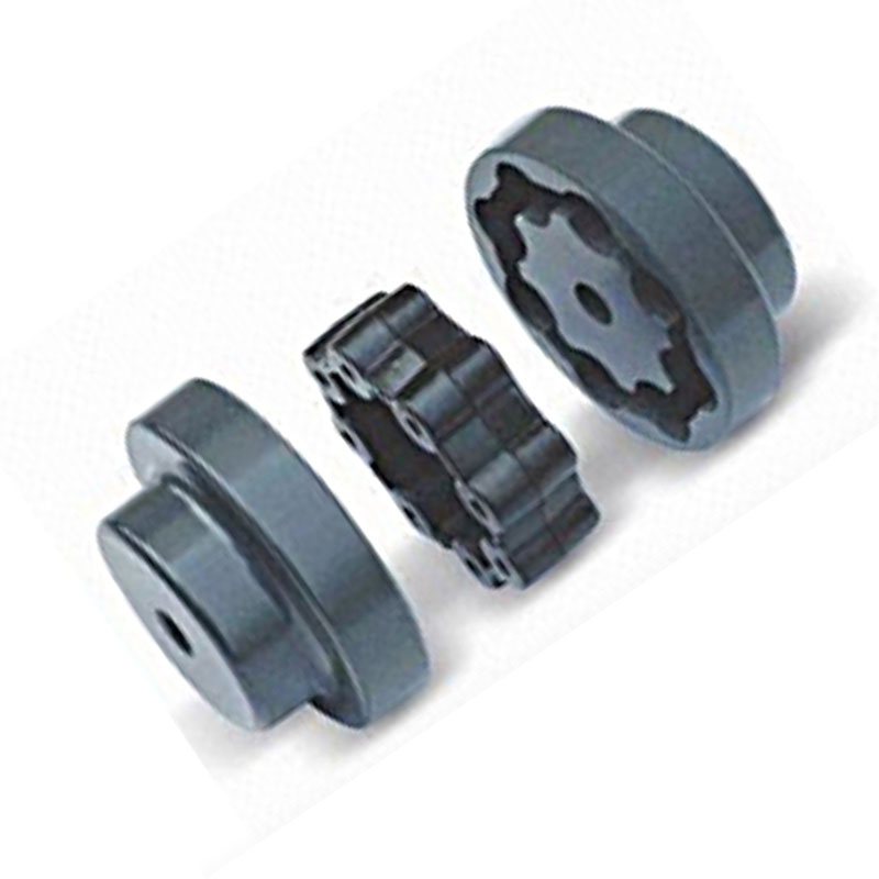 MH 55~ MH230 Cast Iron Elastic Shaft Coupling Flexible Jaw Couplings with Rubber PU Spider Electric Motor Couplings