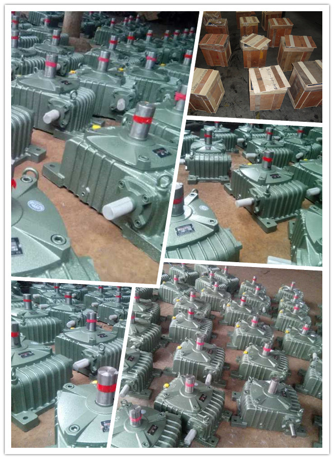 WP WPA Series Vertical Turbine Transmission Cast Iron 45# Steel Worm Gear Reducer Gearbox for Mining Industry